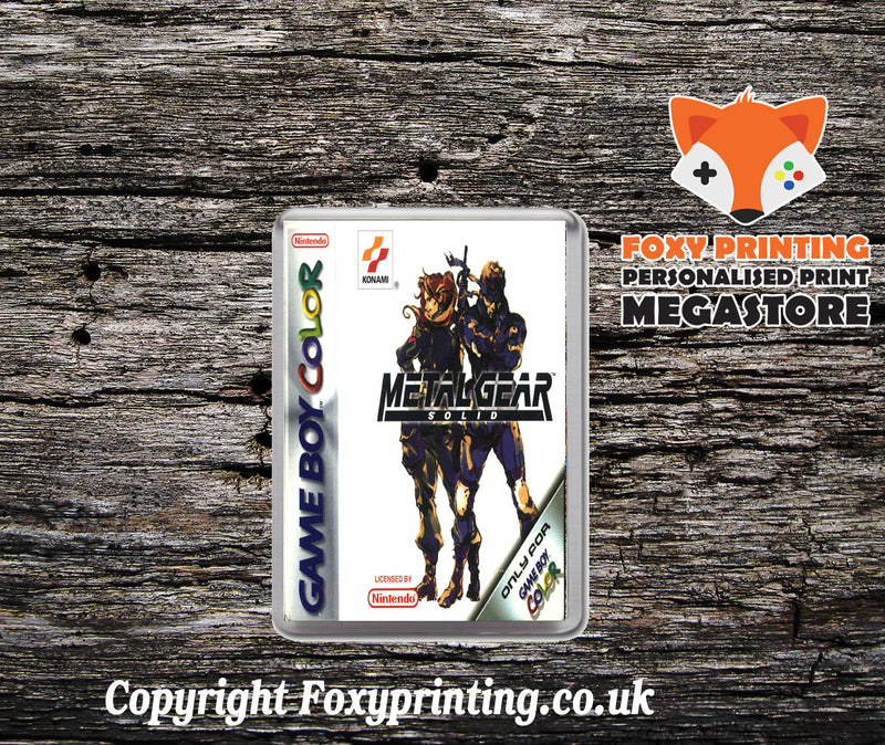 Metal Gear Solid Eu Retro Gaming Magnet