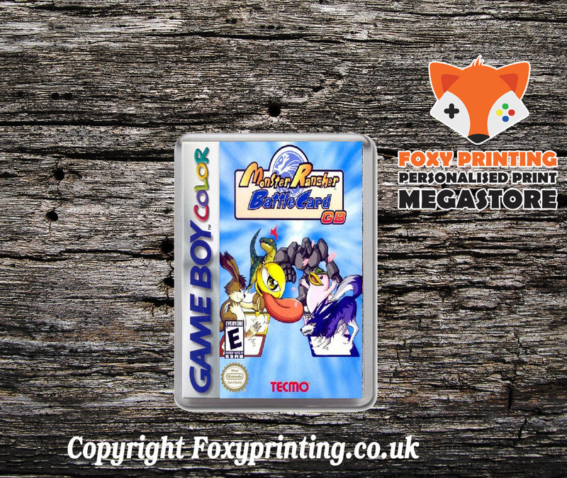 Monster Rancher Battle Card gb Retro Gaming Magnet
