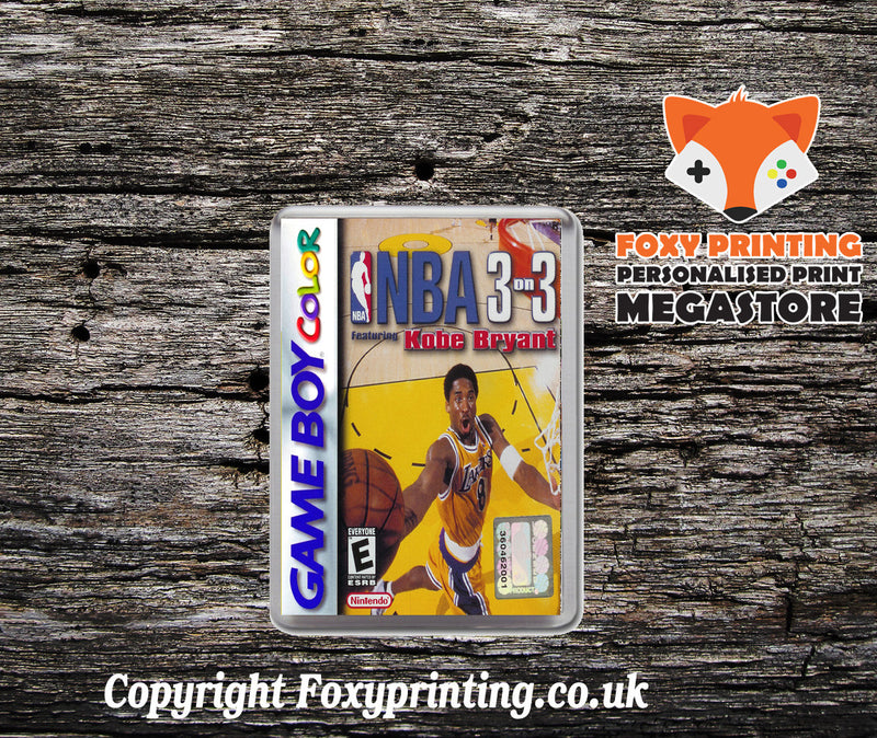 Nba 3on3 Retro Gaming Magnet