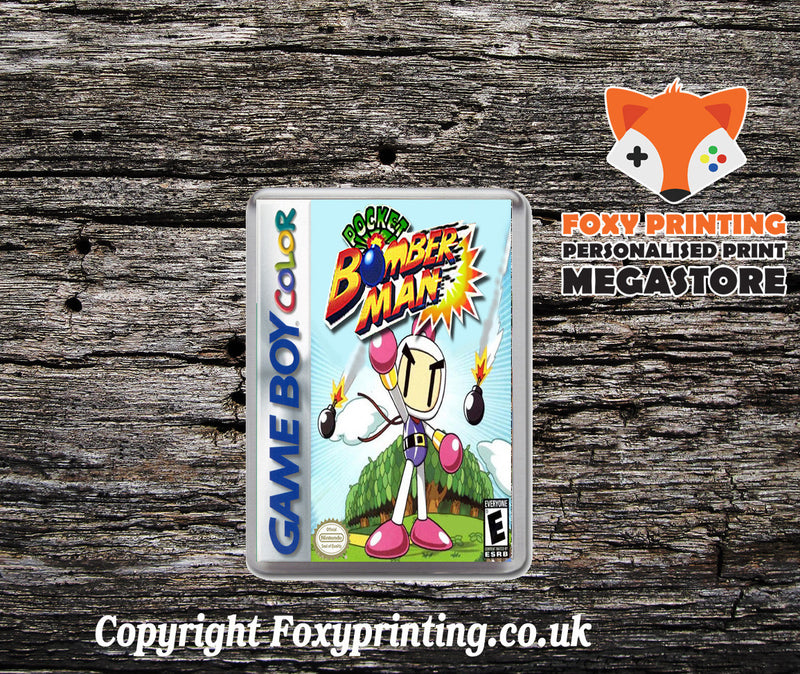 Pocket Bomberman Retro Gaming Magnet