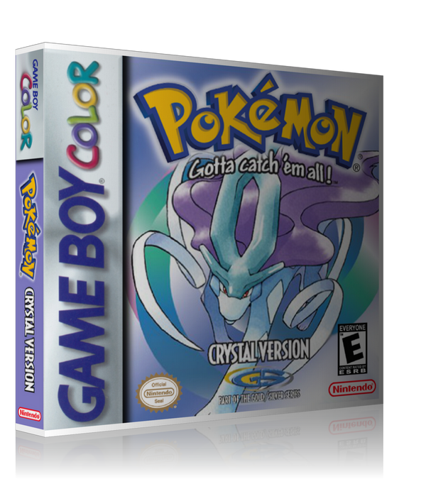 Gameboy Color Pokemon Gotta Catch'em All! Crystal Version Game Cover To Fit A UGC Style – Gameboy Color Case product image 1