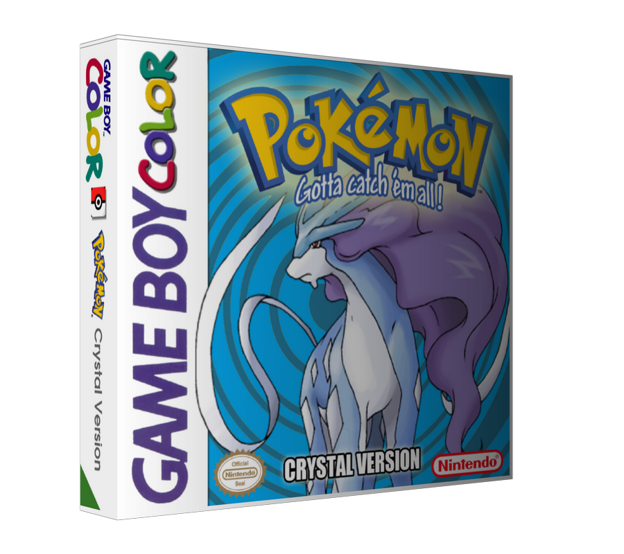 Gameboy Colour Pokemon crystal_Gb Retro Game REPLACEMENT GAME Case Or Cover