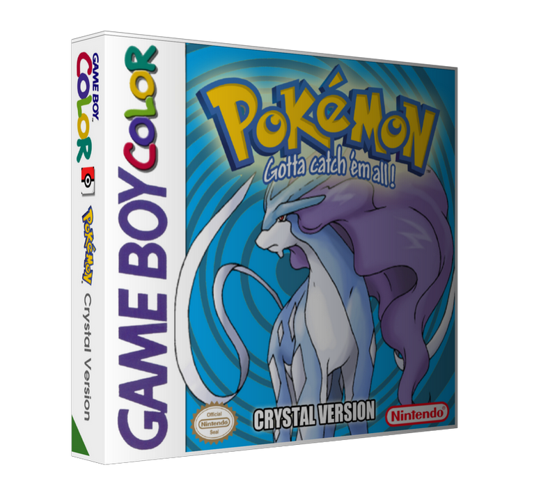 Gameboy Colour Pokemon crystal_Gb Retro Game REPLACEMENT GAME Case Or Cover