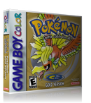 Gameboy Color Pokemon Gotta Catch'em All! Gold Version Game Cover To Fit A UGC Style Replacement Game Case