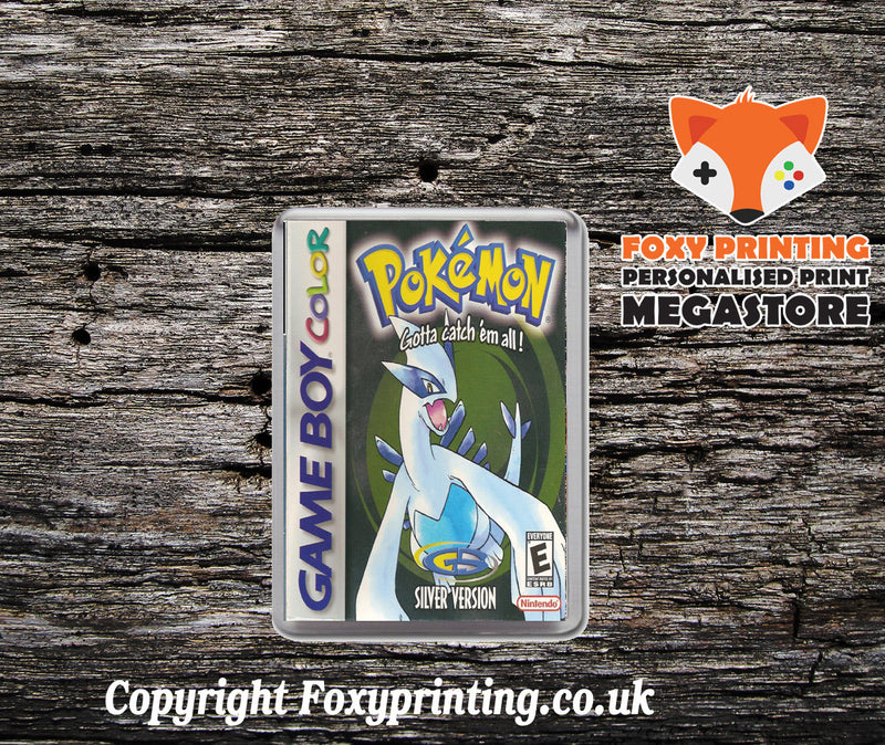 Pokemon Silver Retro Gaming Magnet