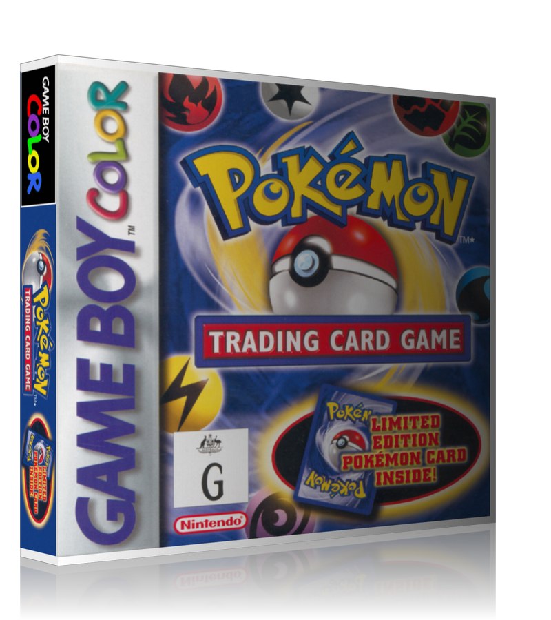 Gameboy Color Pokemon Trading Card Game Game Cover To Fit A UGC Style Replacement Game – personalised card product image 1