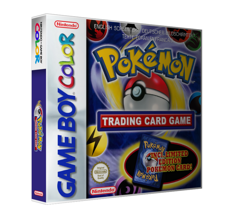 Gameboy Colour Pokemon trading card game_Eu Retro Game REPLACEMENT GAME Case Or Cover