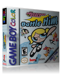 Gameboy Color Power Puff Girls Battle Him Game Cover To Fit A UGC Style Replacement Game Case