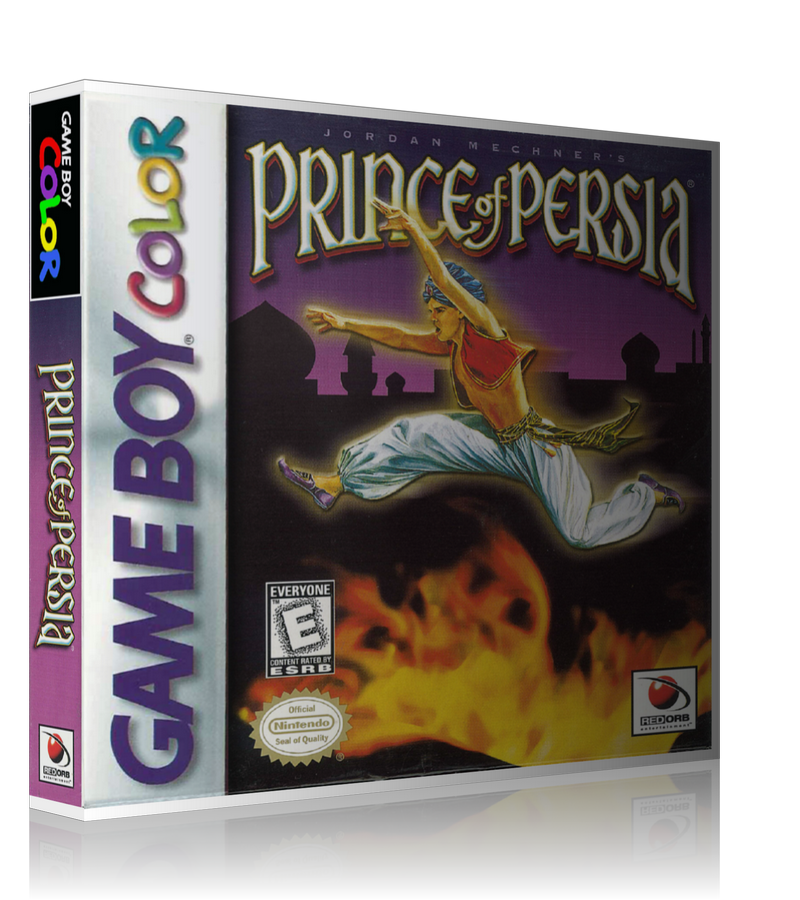 Gameboy Colour Prince of persia Retro Game REPLACEMENT GAME Case Or Cover