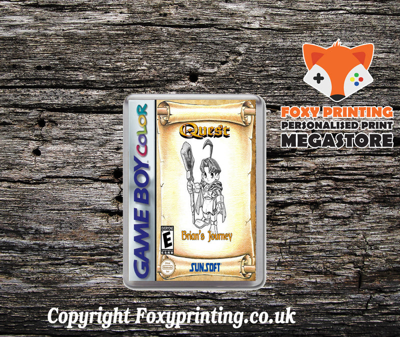 Quest brians journey Au Retro Gaming Magnet