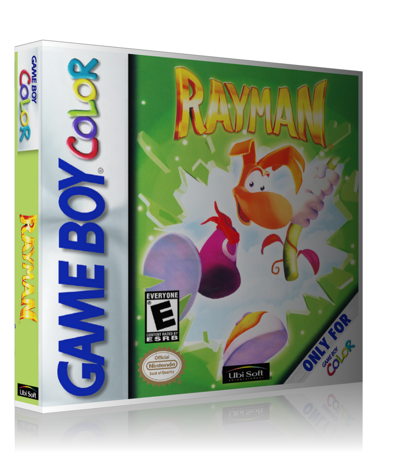 Gameboy Colour Rayman Retro Game REPLACEMENT GAME Case Or Cover
