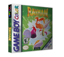 Gameboy Color Rayman Game Cover To Fit A UGC Style Replacement Game Case