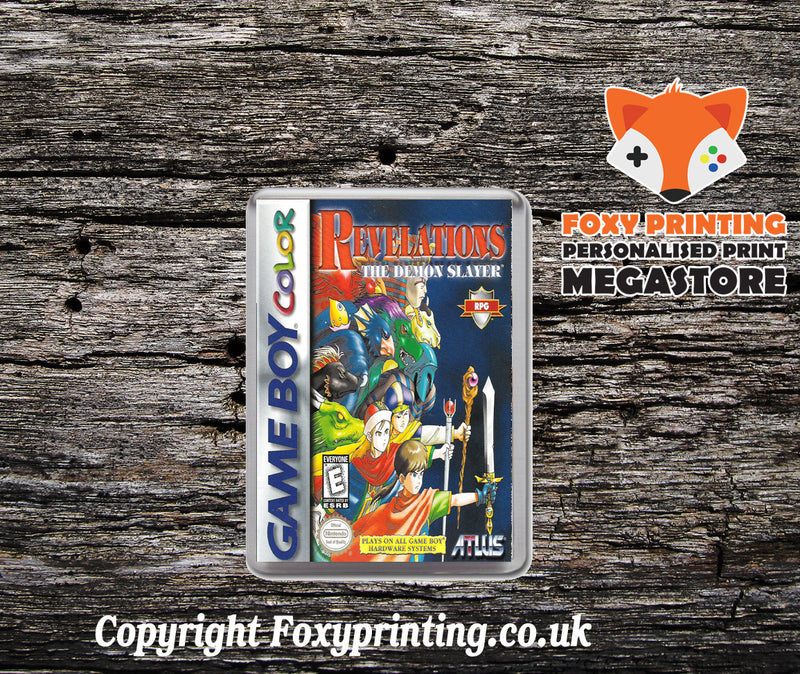 Revelations The Demon Slayer Retro Gaming Magnet