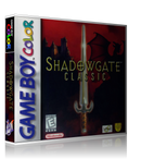 Gameboy Colour Shadow gate Classic Retro Game REPLACEMENT GAME Case Or Cover