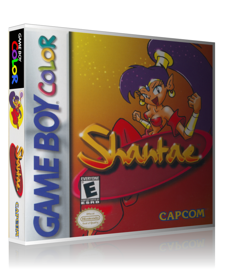 Gameboy Colour Shantae Retro Game REPLACEMENT GAME Case Or Cover