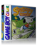 Gameboy Color Snoopy Tennis Game Cover To Fit A UGC Style Replacement Game Case