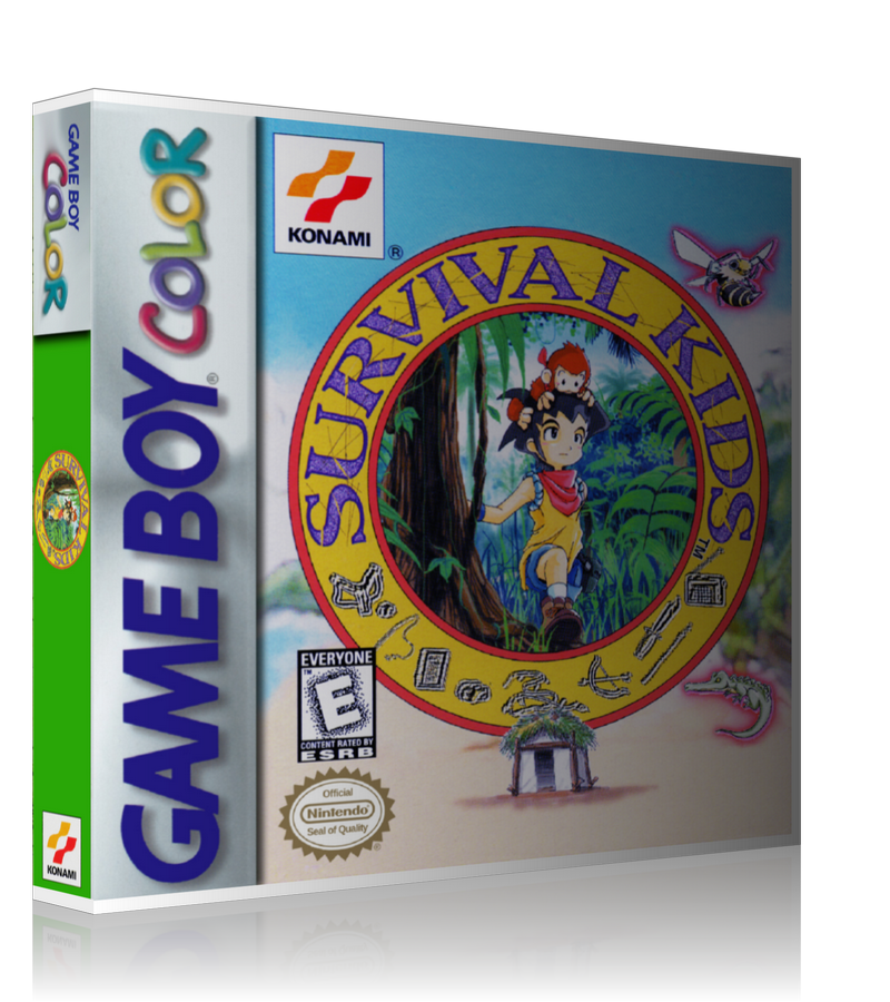 Gameboy Colour Survival Kids 2 Retro Game REPLACEMENT GAME Case Or Cover