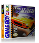 Gameboy Color Test Drive 2001 Game Cover To Fit A UGC Style Replacement Game Case