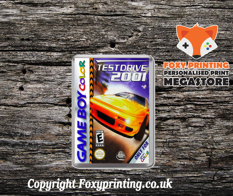 Test Drive 2001 Retro Gaming Magnet