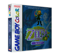 Gameboy Colour The Legend Of Zelda Oracle Of Ages_Eu Retro Game REPLACEMENT GAME Case Or Cover