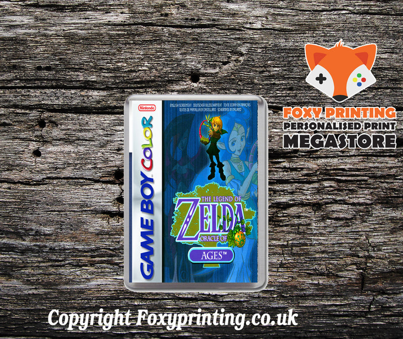 The Legend of Zelda Oracle of Ages Eu Retro Gaming Magnet