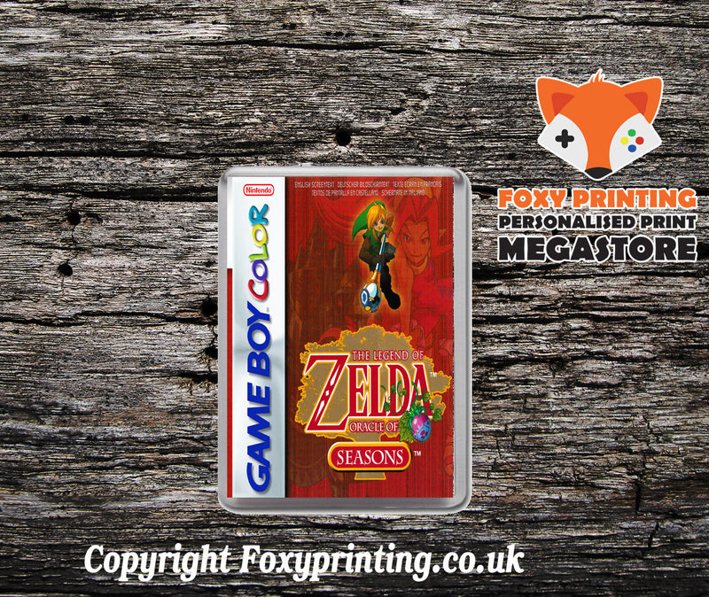 The Legend of Zelda Oracle of Seasons Eu Retro Gaming Magnet