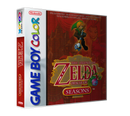 Gameboy Colour The Legend Of Zelda Oracle Of Seasons_Eu Retro Game REPLACEMENT GAME Case Or Cover