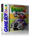 Gameboy Color Top Gear Pocket 2 Game Cover To Fit A UGC Style Replacement Game Case