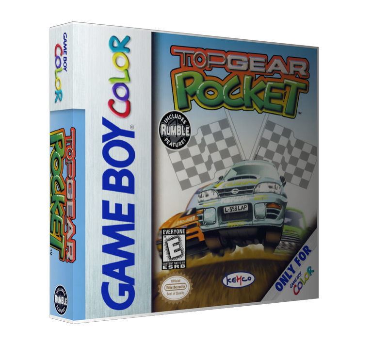 Gameboy Colour Top Gear Pocket Retro Game REPLACEMENT GAME Case Or Cover