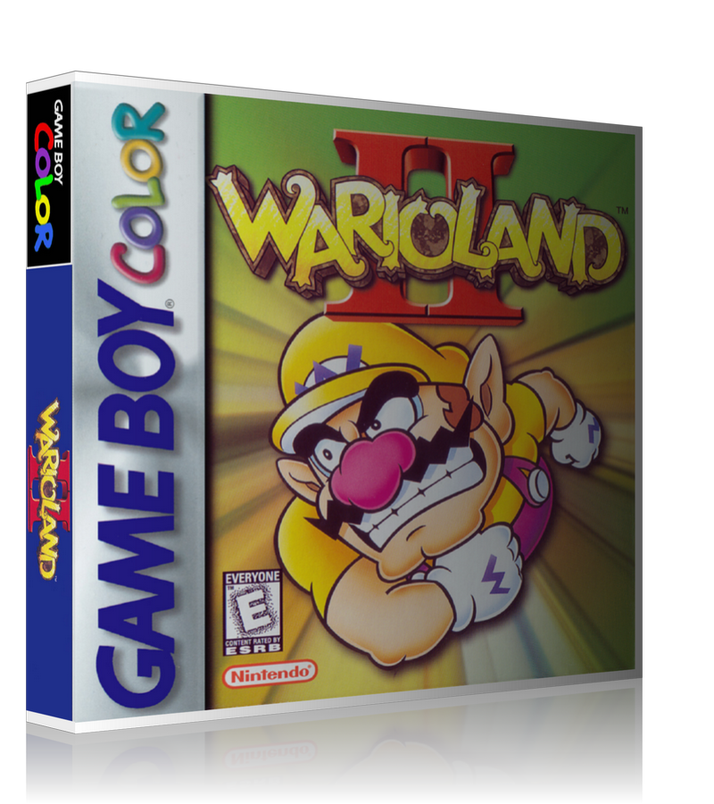 Gameboy Colour Wario Land 2 Retro Game REPLACEMENT GAME Case Or Cover
