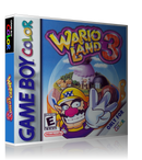 Gameboy Colour Wario Land 3 Retro Game REPLACEMENT GAME Case Or Cover
