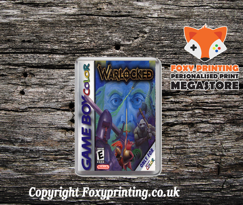 Warlocked Retro Gaming Magnet