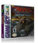 Gameboy Color WDL Thunder Tanks Game Cover To Fit A UGC Style Replacement Game Case