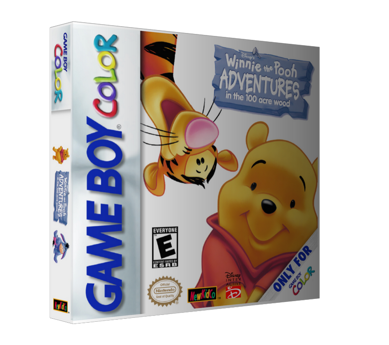 Gameboy Colour Winnie The Pooh And Ventures Inthe 100 Acrewood Retro Game REPLACEMENT GAME Case Or Cover