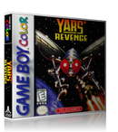 Gameboy Color Yars Revenge Game Cover To Fit A UGC Style Replacement Game Case