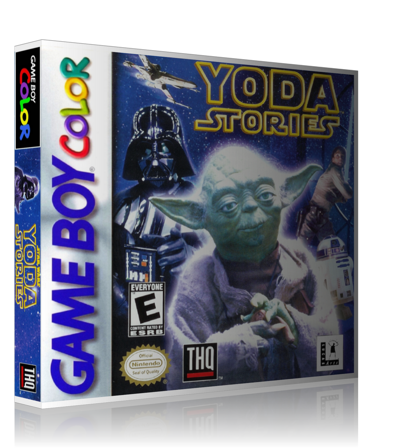 Gameboy Color Yoda Stories Game Cover To Fit A UGC Style Replacement Game Case – Gameboy Color Case product image 1