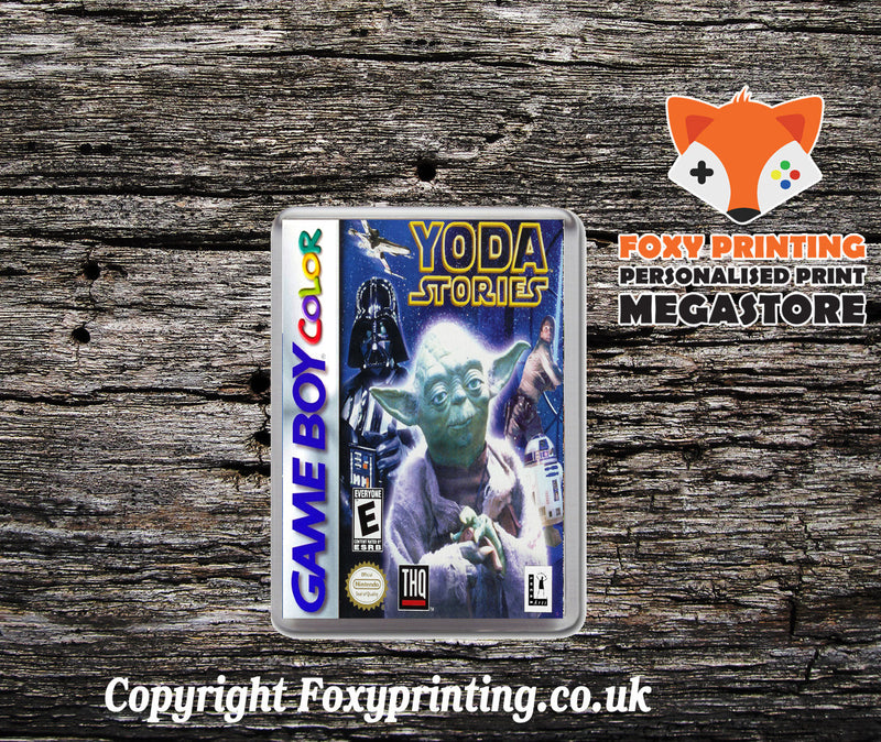 Yoda Stories Retro Gaming Magnet