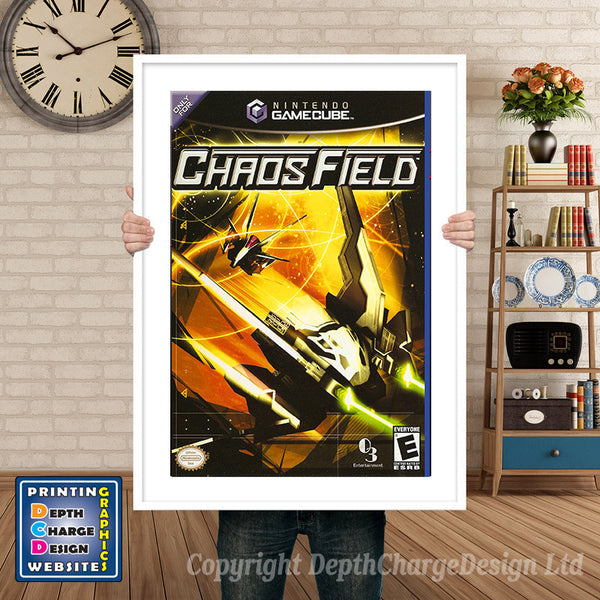 Chaos Field Gamecube Inspired Retro Gaming Poster