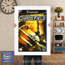 Chaos Field Gamecube Inspired Retro Gaming Poster A4 A3 A2 Or A1