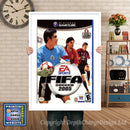 Fifa Soccer 2005 Gamecube Inspired Retro Gaming Poster A4 A3 A2 Or A1