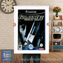 Gold Ene Yerogue Agent_Pal Gamecube Inspired Retro Gaming Poster A4 A3 A2 Or A1