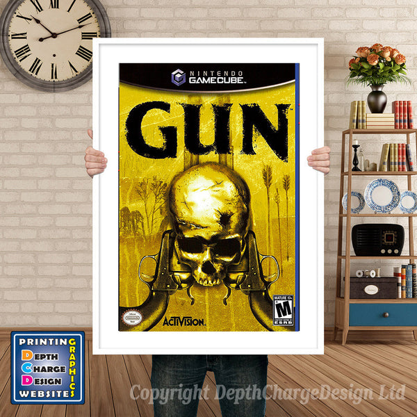 Gun Gamecube Inspired Retro Gaming Poster