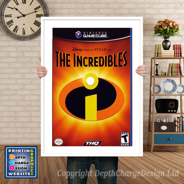 Incredible Gamecube Inspired Retro Gaming Poster