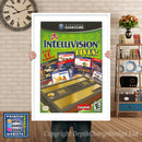 Intellivision Lives Gamecube Inspired Retro Gaming Poster A4 A3 A2 Or A1