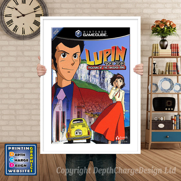 Lupin The 3rd_Jp Gamecube Inspired Retro Gaming Poster