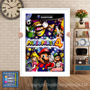 Mario Party 4_Pal Gamecube Inspired Retro Gaming Poster A4 A3 A2 Or A1