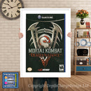 Mortal Kombat Deadly Alliance Gamecube Inspired Retro Gaming Poster A4 A3 A2 Or A1