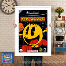 Pacman Vs Gamecube Inspired Retro Gaming Poster A4 A3 A2 Or A1