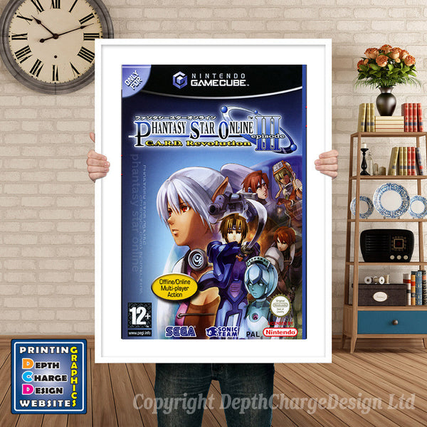 Phantasy Star Online Episode Iii Card Revolution_Pal Gamecube Inspired Retro