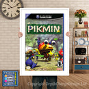Pikmin Gamecube Inspired Retro Gaming Poster A4 A3 A2 Or A1